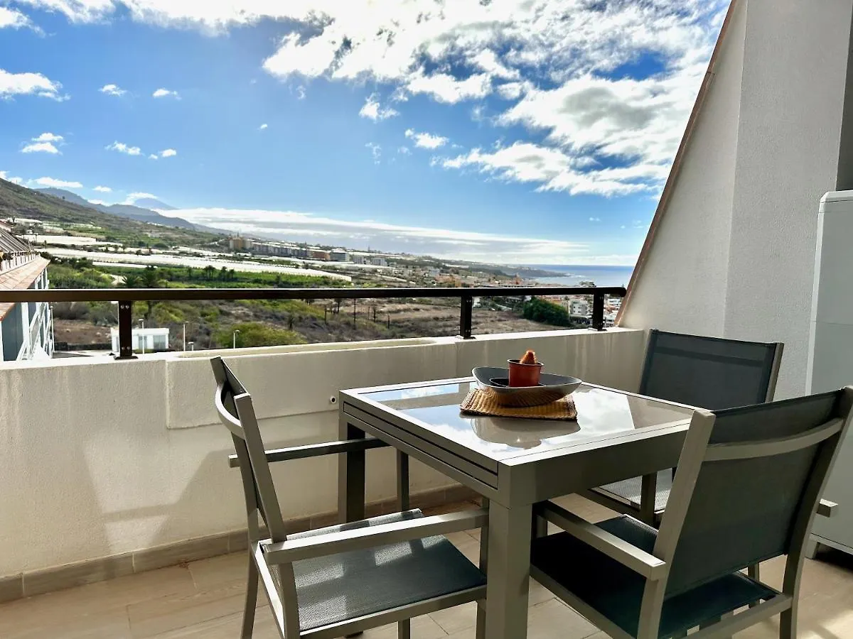 Pambnb - Cozy Seaview Apartment With Gym & Kids Park Bajamar   Bajamar (La Laguna)